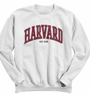 Harvard sweatshirt